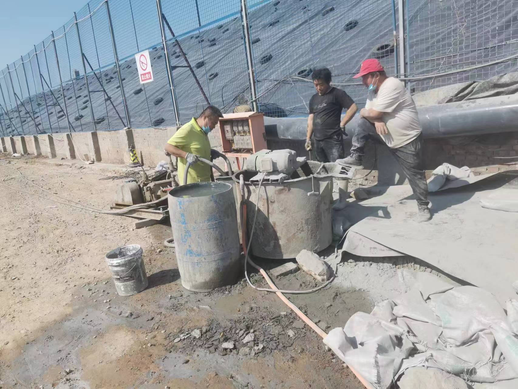 西林袖阀管注浆